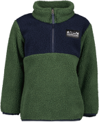 Gosig Fleecetröja Barn Pine Green Didriksons