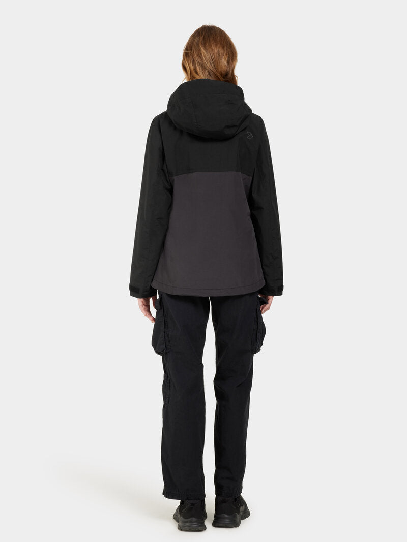 Grit Shell Jacket 3 Women's Black Didriksons