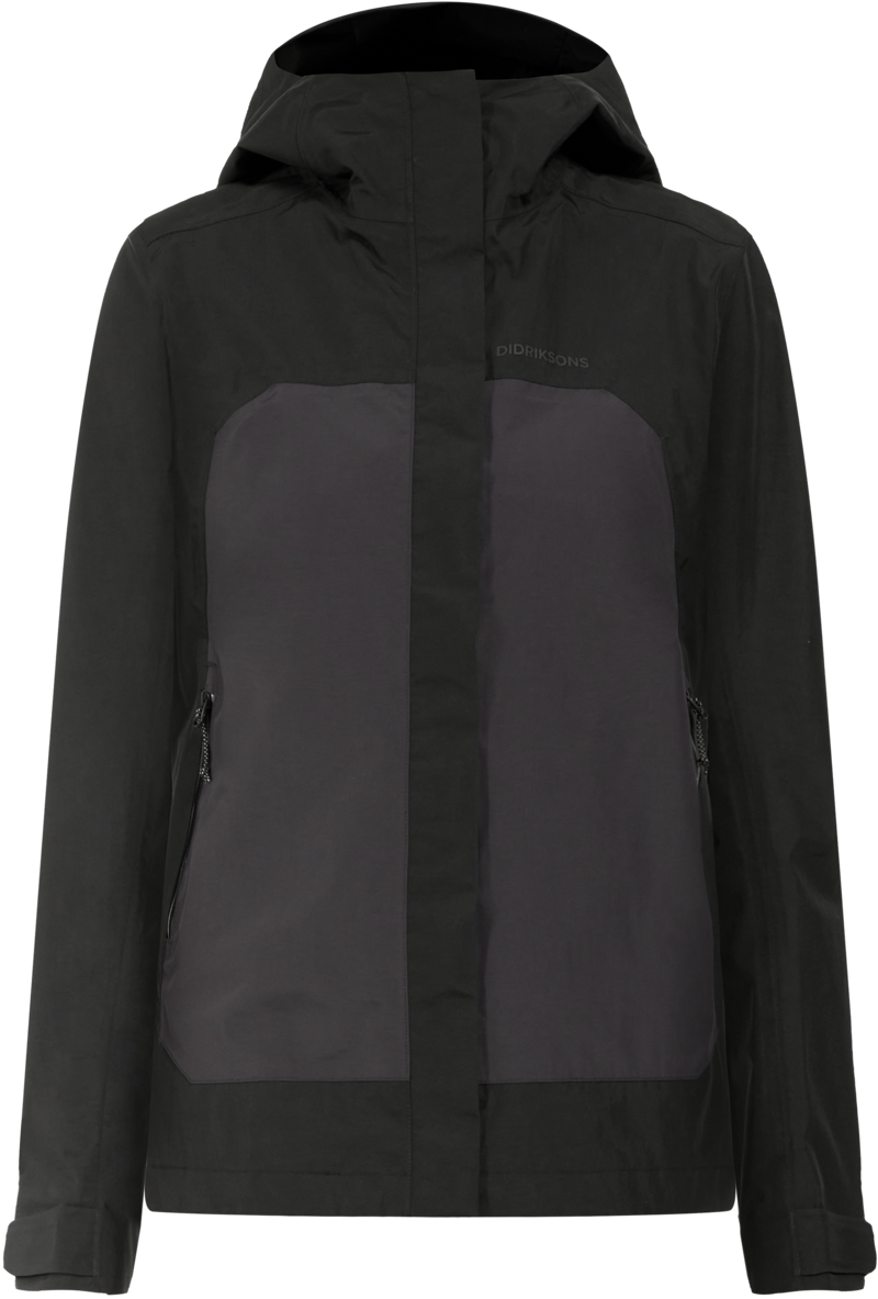 Grit Shell Jacket 3 Women's Black Didriksons