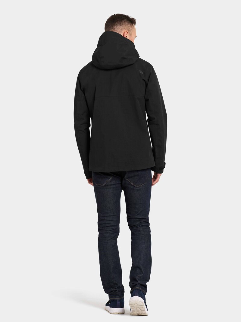 Grit Shell Jacket Men Black Didriksons