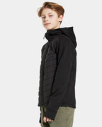 Halden Hybrid Jacket 5 Junior Black Didriksons