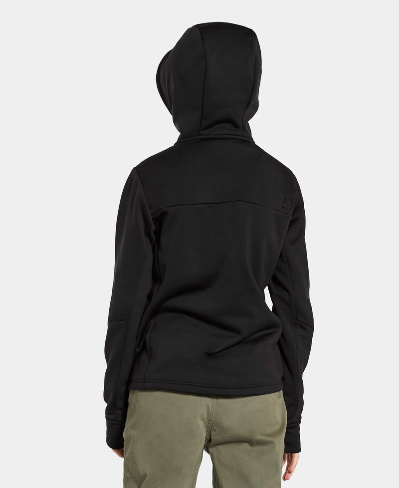 Halden Hybrid Jacket 5 Junior Black Didriksons