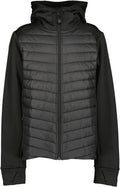 Halden Hybrid Jacket 6 Junior Black Didriksons