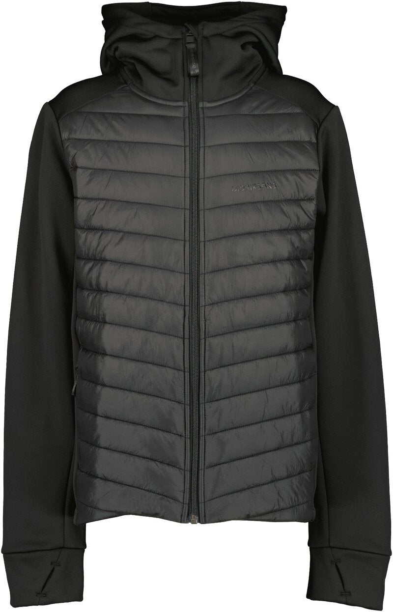 Halden Hybrid Jacket 6 Junior Black Didriksons