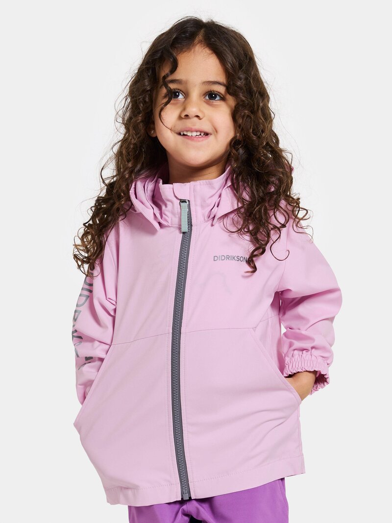 Hallon Vindjacka Barn Orchid Pink Didriksons