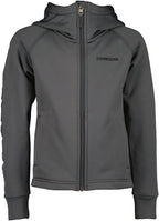 Hekto Fleece Jacket Kids Coal Black Didriksons