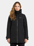 Helle 6 Vinterparkas Dam Black Didriksons