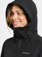 Helle 6 Vinterparkas Dam Black Didriksons