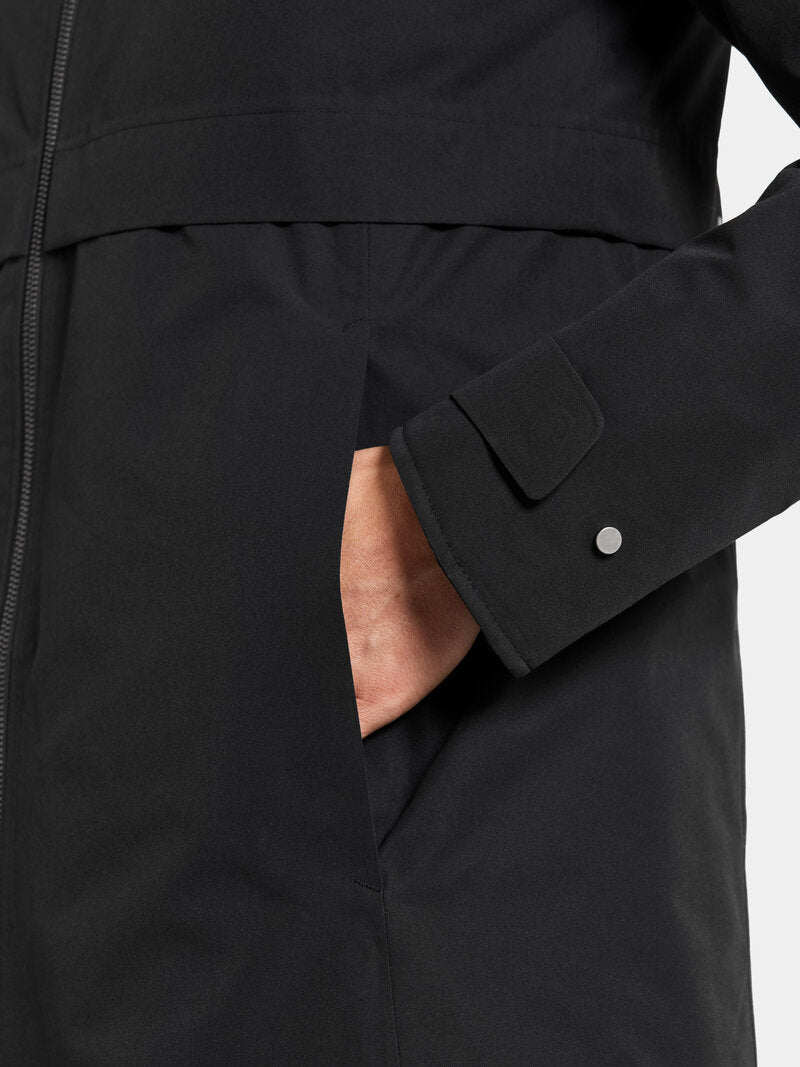 Helle 6 Vinterparkas Dam Black Didriksons