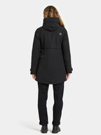 Helle 6 Vinterparkas Dam Black Didriksons