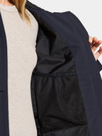 Helle 6 Vinterparkas Dam Dark Night Blue Didriksons