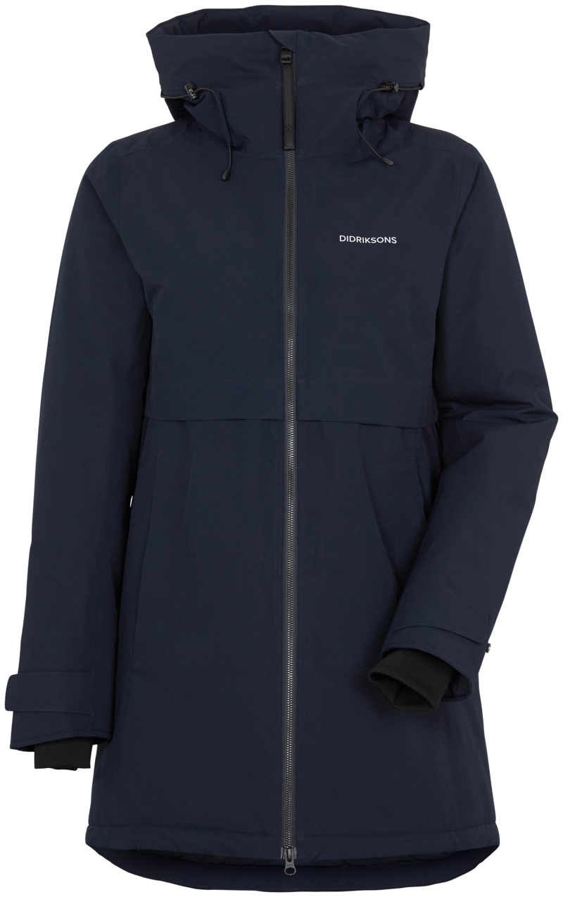 Helle 6 Winter Parka Women Dark Night Blue Didriksons