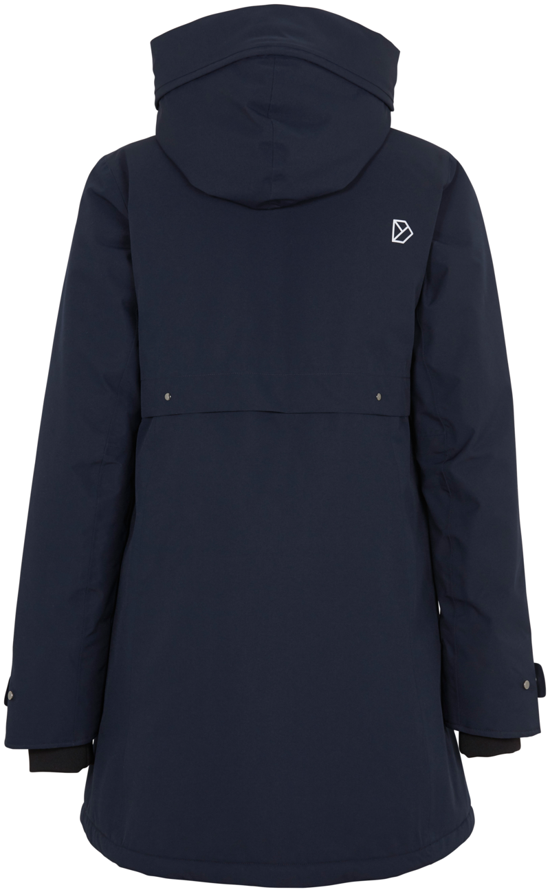 Helle 6 Vinterparkas Dam Dark Night Blue Didriksons