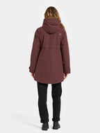 Helle 6 Vinterparkas Dam Old Rust Didriksons