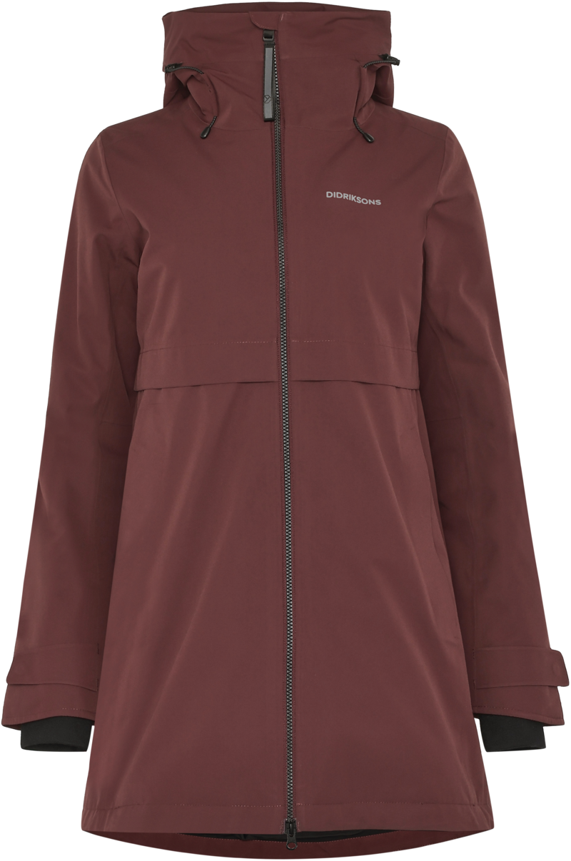 Helle 6 Vinterparkas Dam Old Rust Didriksons
