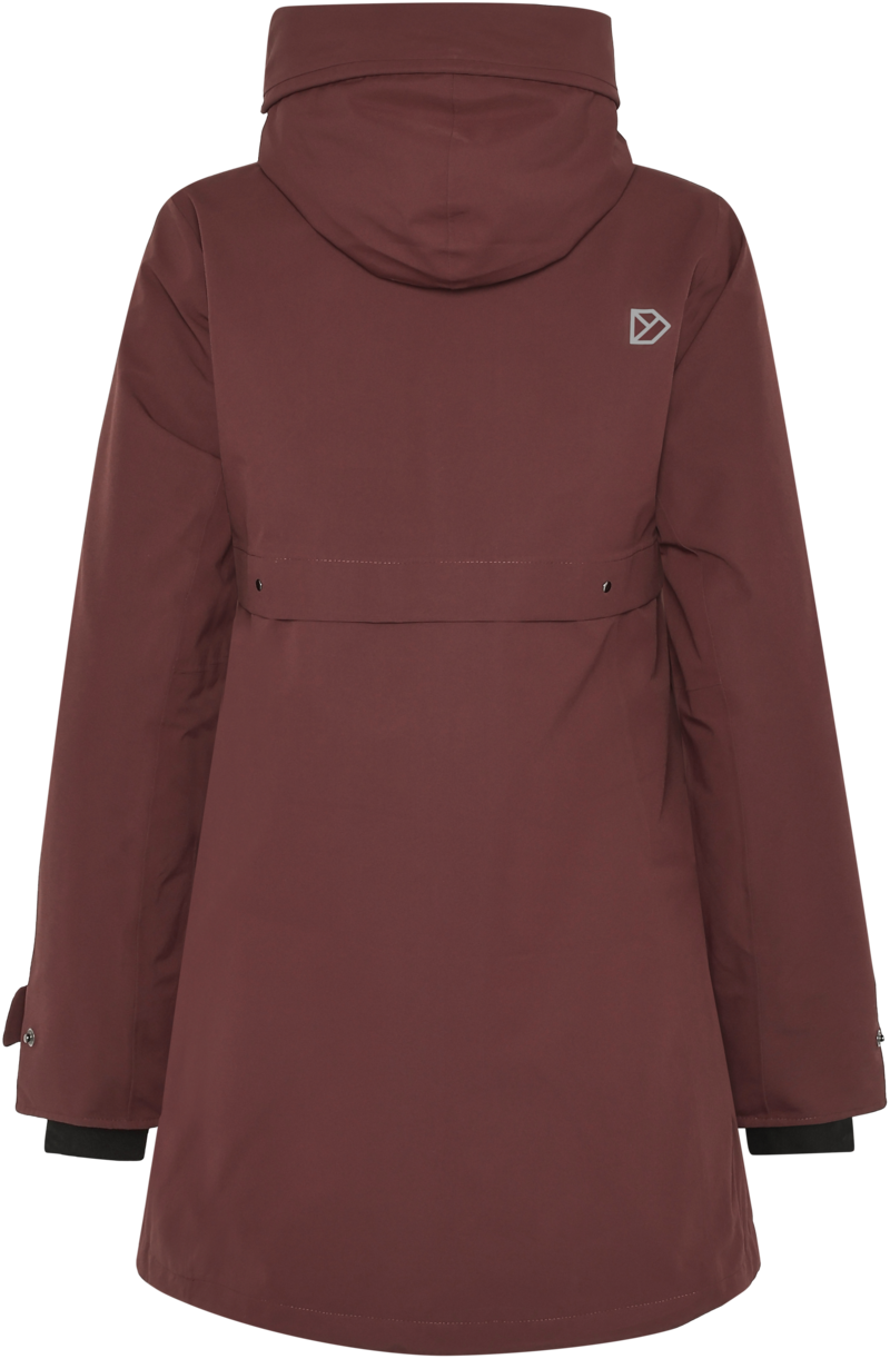 Helle 6 Vinterparkas Dam Old Rust Didriksons