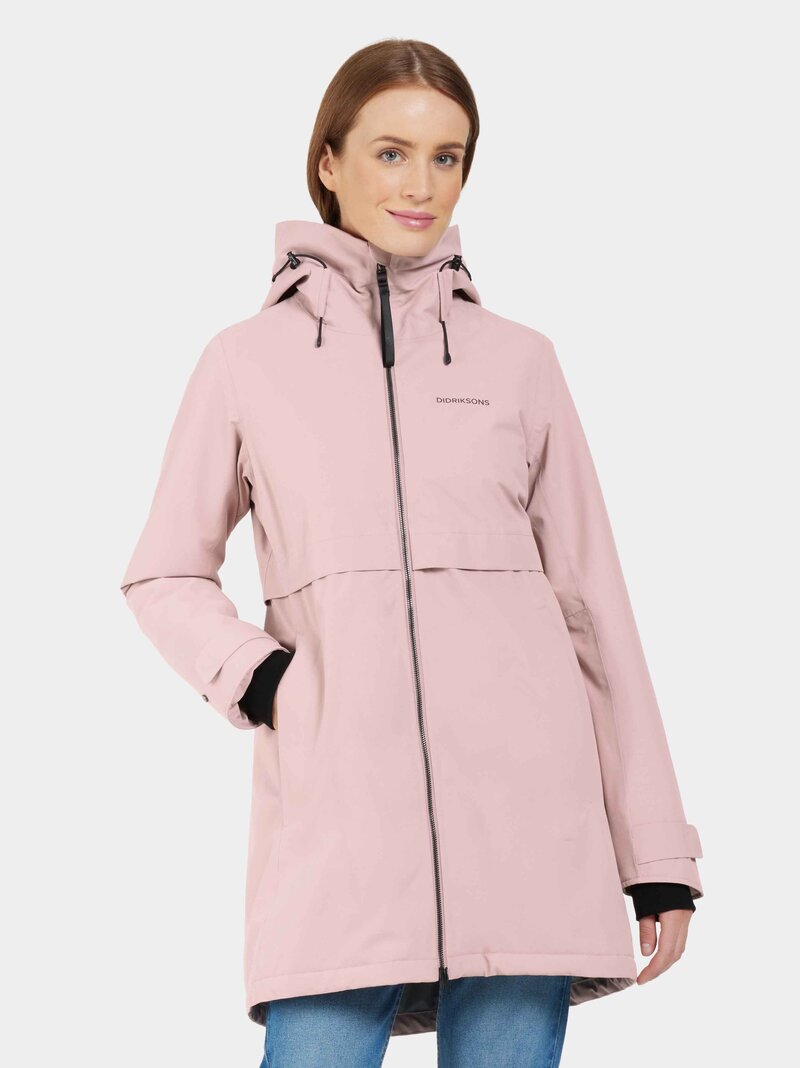 Helle Winter Parka Women Oyster Lilac Didriksons