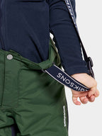Idre Winter Trousers Kids Pine Green Didriksons