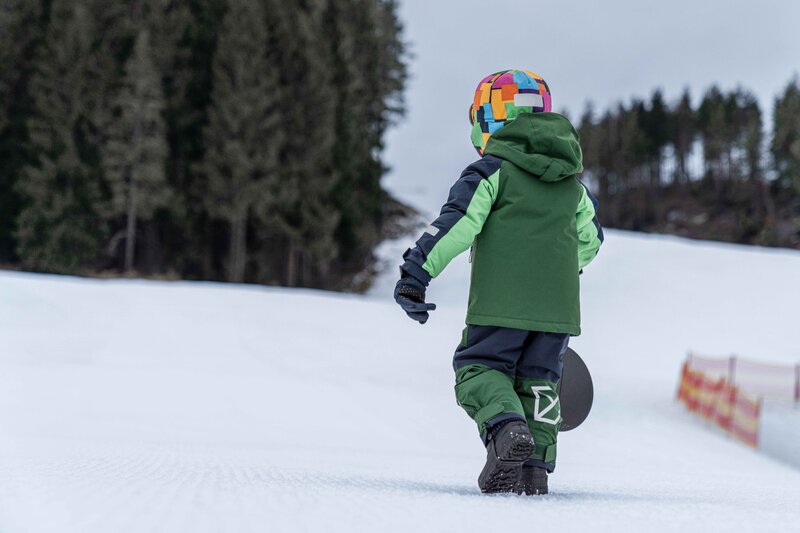 Idre Winter Trousers Kids Pine Green Didriksons