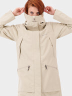 Ilma Skalkappa 7 Dam Clay Beige Didriksons