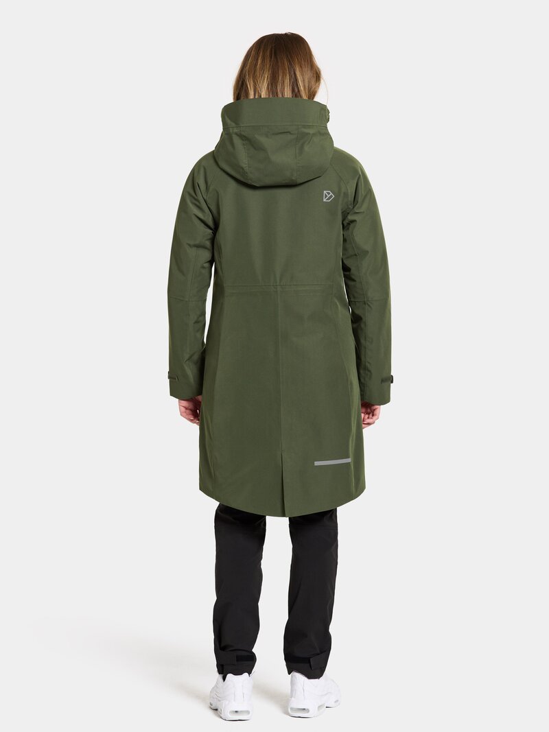 Ilma Skalkappa Dam Deep Green Didriksons