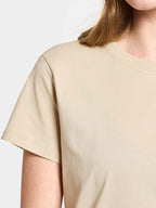 Ingarö T-Shirt Women Light Beige Didriksons
