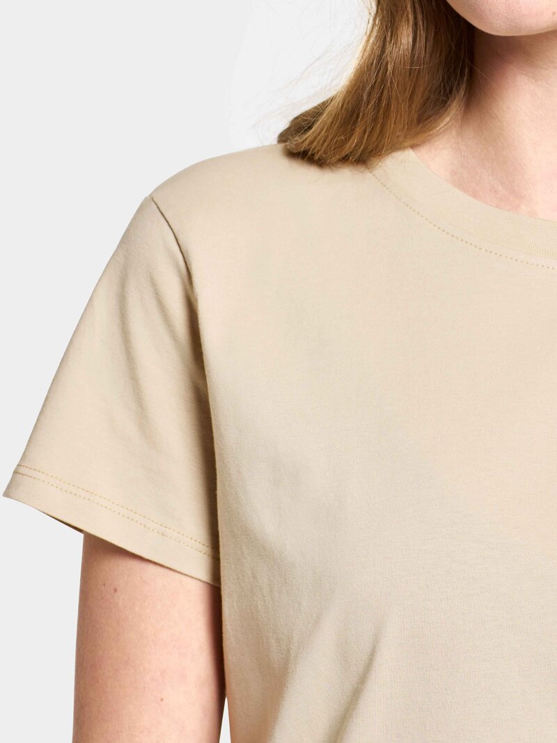 Ingarö T-Shirt Women Light Beige Didriksons