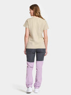 Ingarö T-Shirt Women Light Beige Didriksons