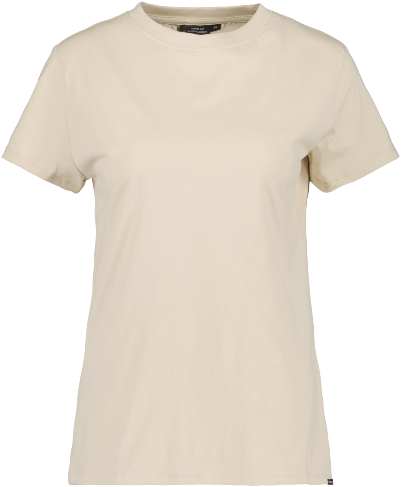 Ingarö T-Shirt Women Light Beige Didriksons