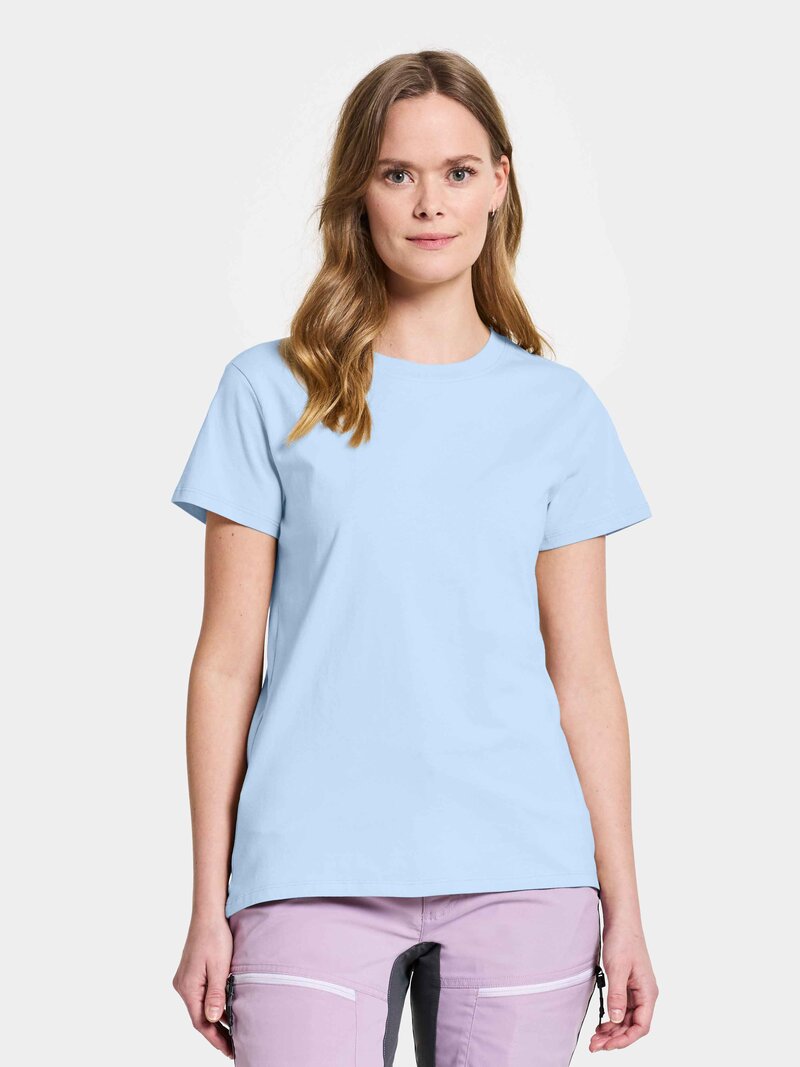 Ingarö T-Shirt Women's Sea Blue Didriksons