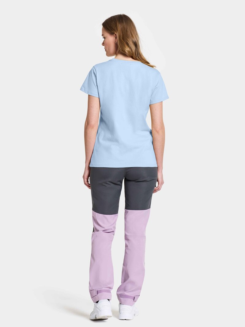 Ingarö T-Shirt Women's Sea Blue Didriksons
