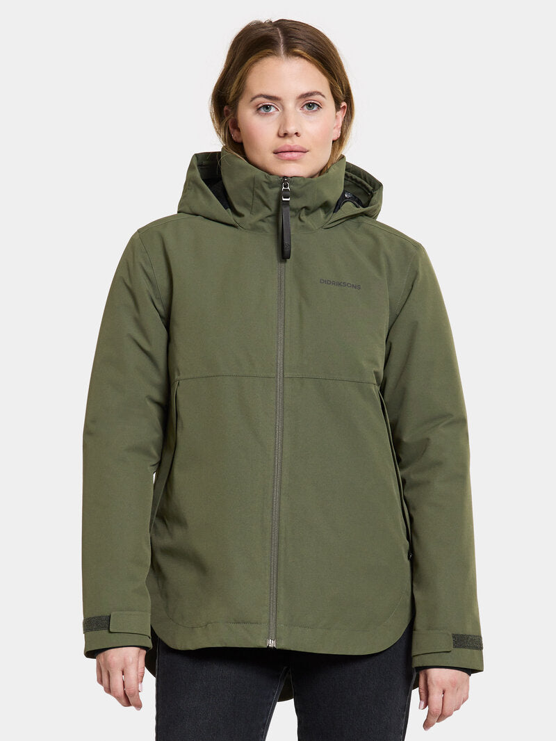 Jennie Women's Winter Jacket Deep Green Didriksons