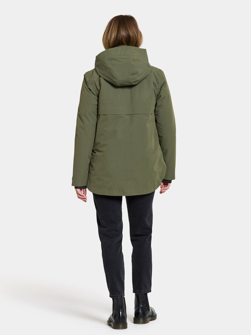 Jennie Women's Winter Jacket Deep Green Didriksons