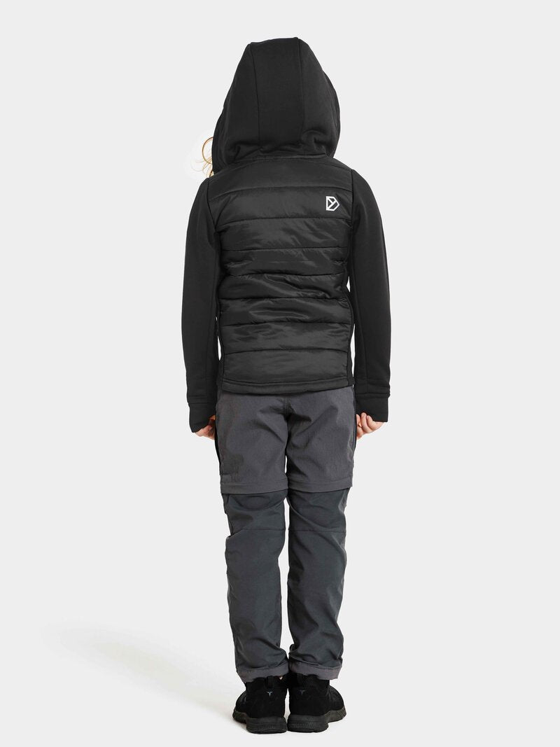 Kapris Hybridjacka Barn Black Didriksons