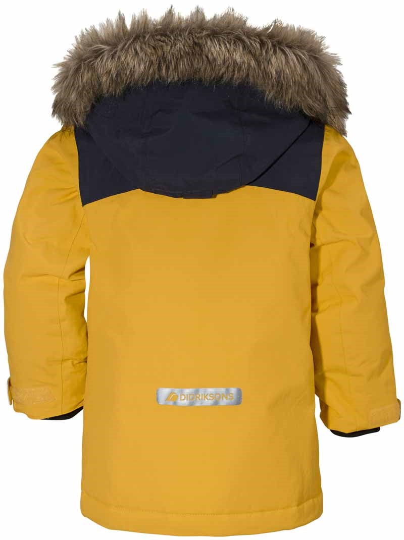 Kure Winter Parka 2 Kids Yellow - Didriksons