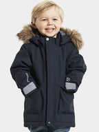 Kure Winter Parka 4 Kids Navy - Didriksons