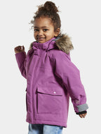 Kure Winter Parka 4 Kids Radiant Purple - Didriksons