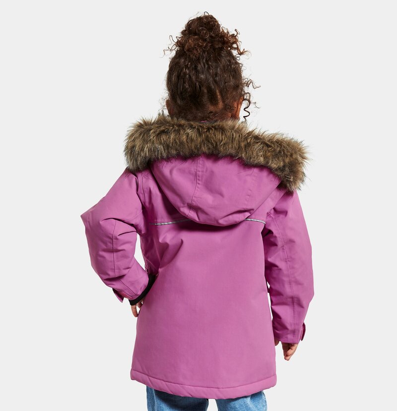 Kure Winter Parka 4 Kids Radiant Purple - Didriksons