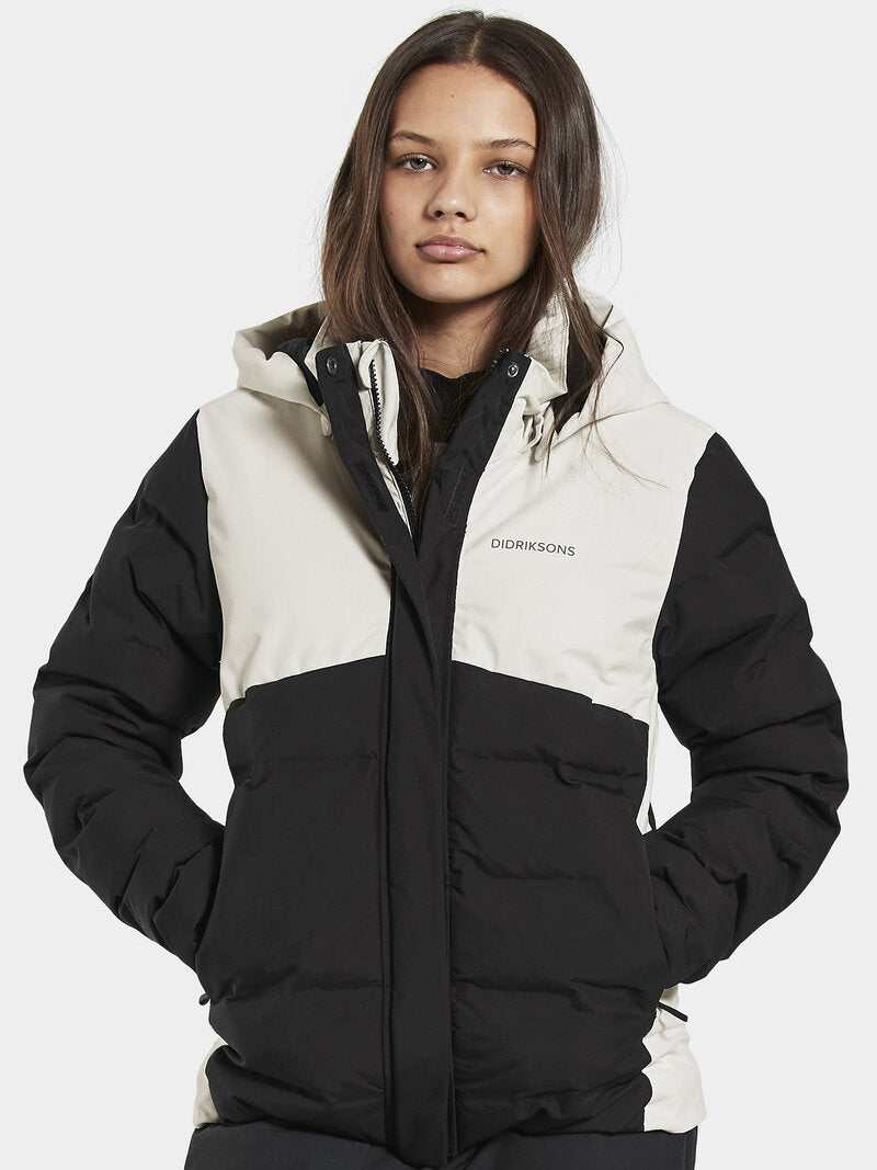 Leja Vinterjacka Black Junior Didriksons