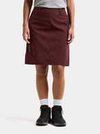Liv 4 Function Skirt Women Old Rust - Didriksons