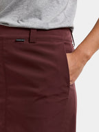 Liv 4 Function Skirt Women Old Rust - Didriksons