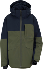 Luke Vinterjacka 3 Junior Deep Green Didriksons