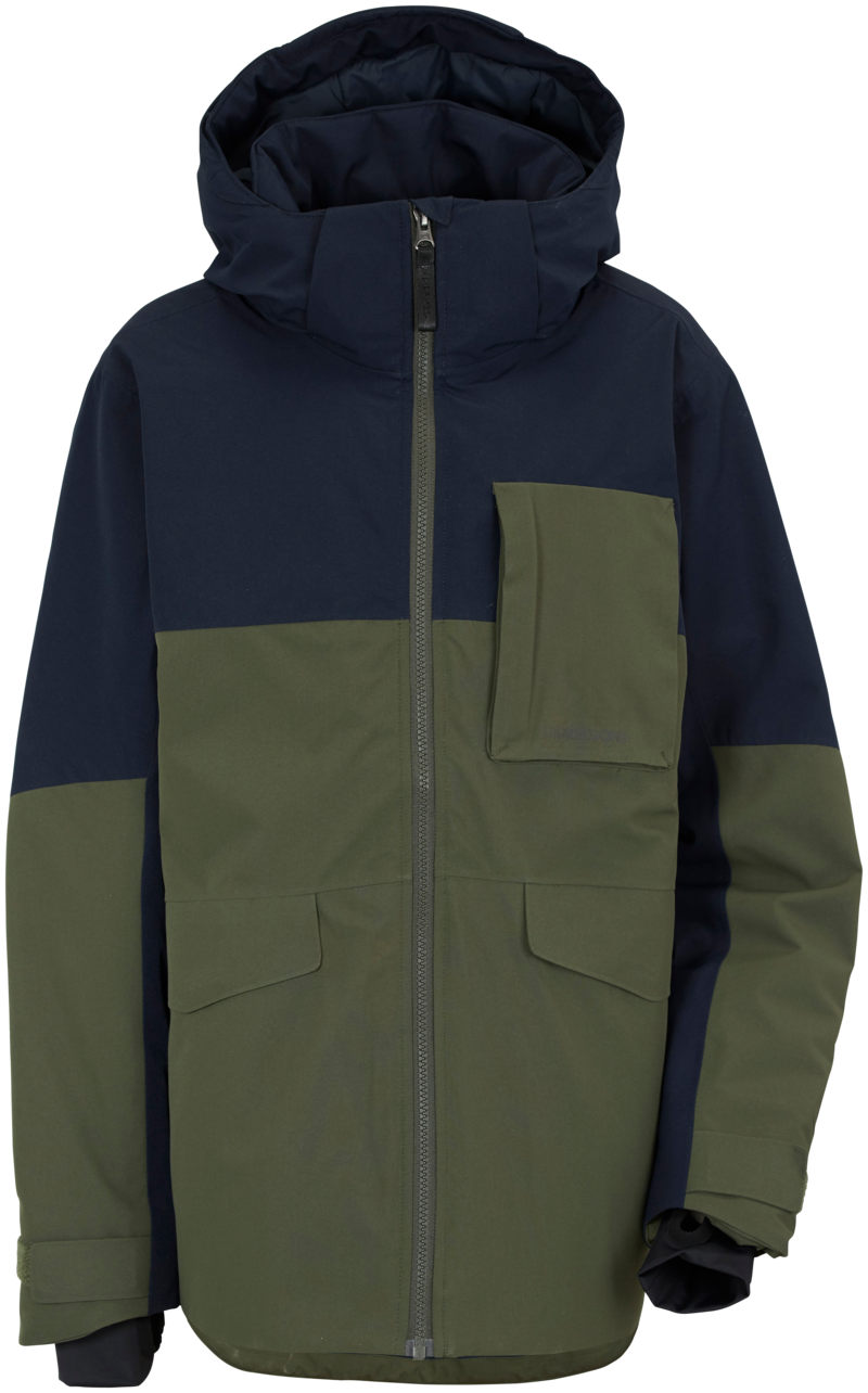 Luke Vinterjacka 3 Junior Deep Green Didriksons