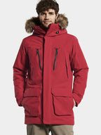 Marco 2 Vinterparkas Herr Flow Red - Didriksons