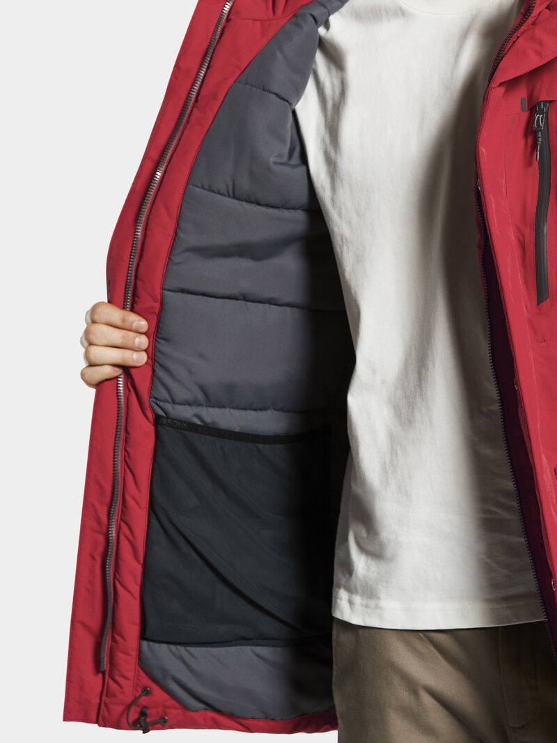 Marco 2 Vinterparkas Herr Flow Red - Didriksons