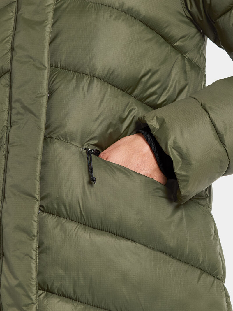 Marion Winter Parka Women Deep Green Didriksons