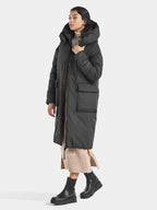 Melina Puff Women's Winter Parka Black - Didriksons