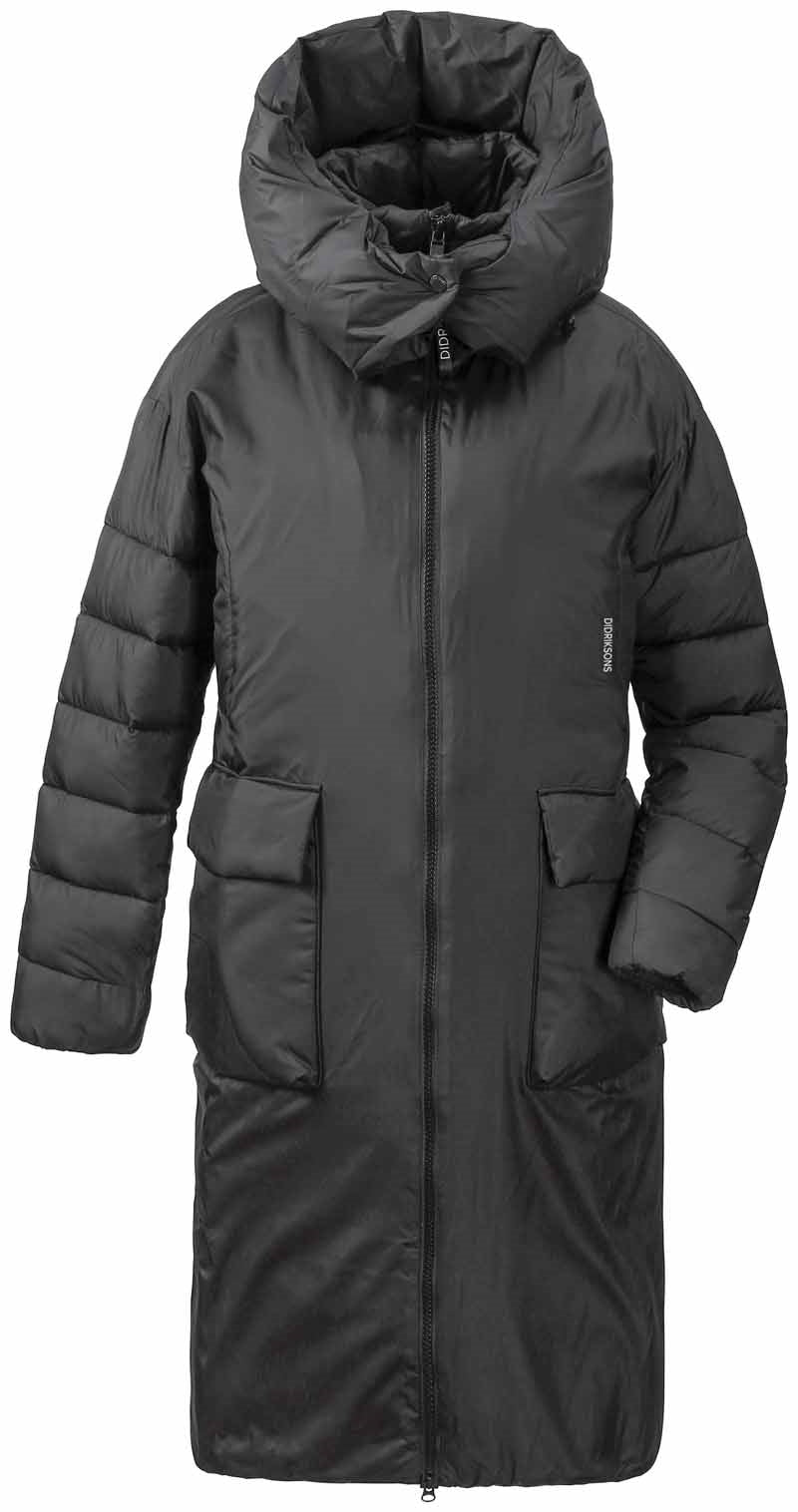 Melina Puff Women's Winter Parka Black - Didriksons
