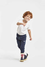 Monte Fleecebyxor Barn Navy - Didriksons