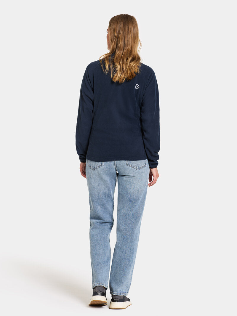 Monte Fleece Jacket 3 Women Dark Night Blue Didriksons